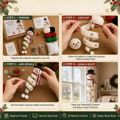Häkella – DIY Weihnachts-Häkeldeko-Set