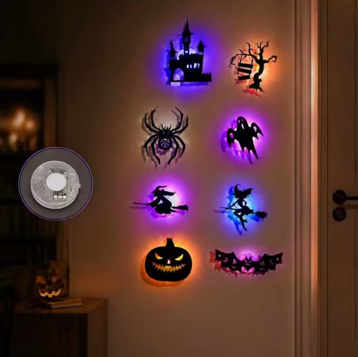 Spookala – Beleuchtete Halloween-Wandsticker