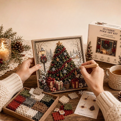 Filigrana – 3D Stoff-Steckbild Bastelset