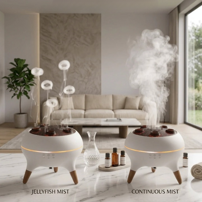Quallux – Quallen-Luftbefeuchter mit Aromadiffusor