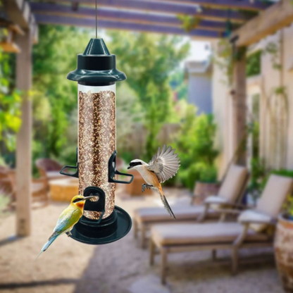 PerchGuard – Automatischer Vogelfutterspender mit 4 Sitzstangen
