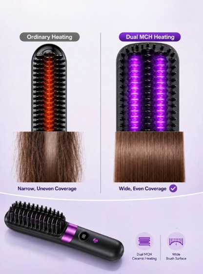 HeatGlide – Elektrische Haarglättungsbürste