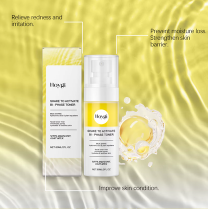 Bi-Phase Toner Hydro-Spray: Sofortige Haut-Balance