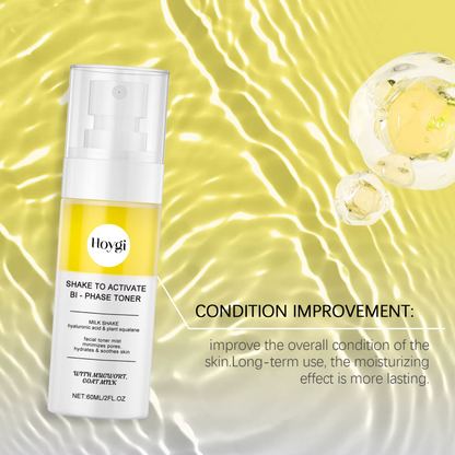Bi-Phase Toner Hydro-Spray: Sofortige Haut-Balance