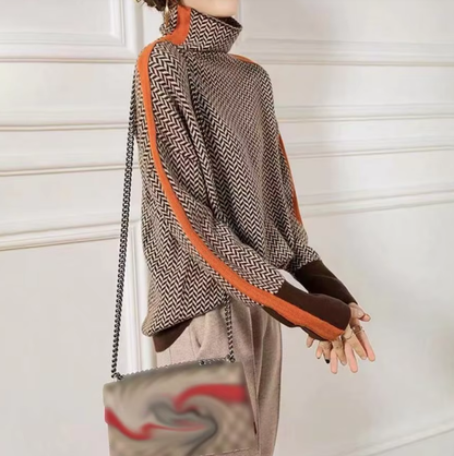 Annabel | Gestrickter Rollkragenpullover