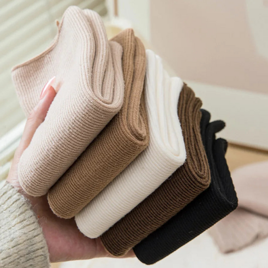 Dicke & warme Herbst-Wintersocken, 5 Paar  | Komfort für kalte Tage