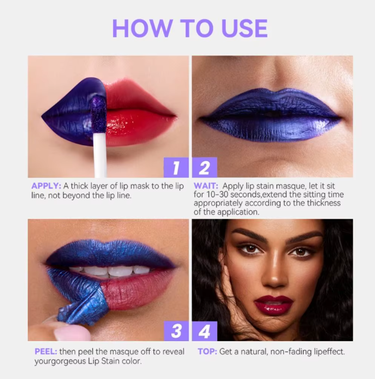 Luminosa Lippen-Maske - Perfekte Lippen, 24H Kussecht