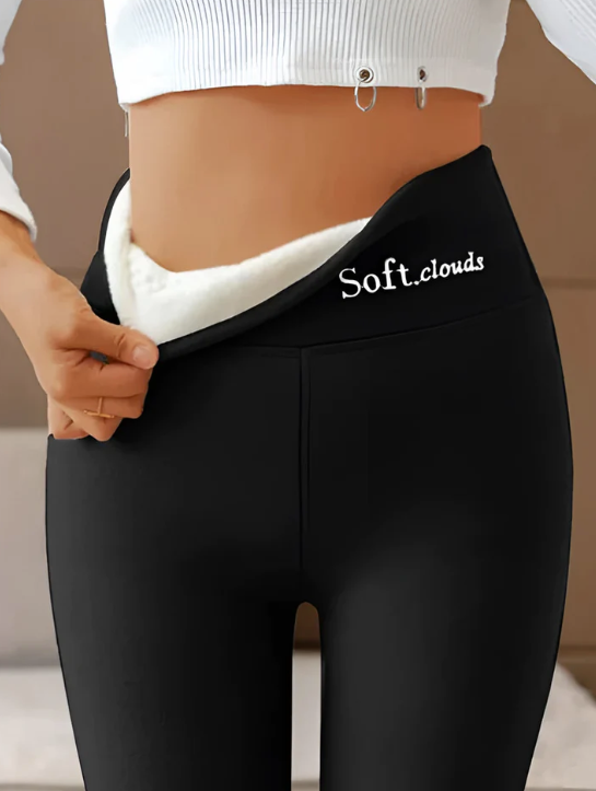 KuschelWolke® Gefütterte Fleece-Leggings
