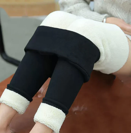 KuschelWolke® Gefütterte Fleece-Leggings