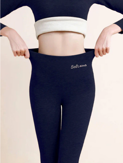 KuschelWolke® Gefütterte Fleece-Leggings