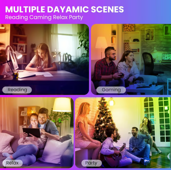 Wiederaufladbare Glühbirnen mit Fernbedienung