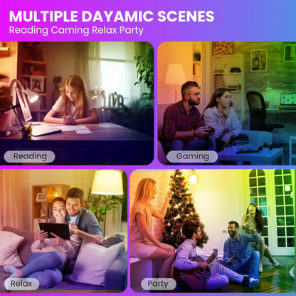 Wiederaufladbare Glühbirnen mit Fernbedienung