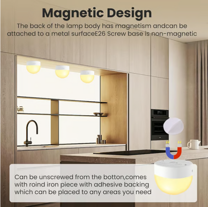 Wiederaufladbare Glühbirnen mit Fernbedienung