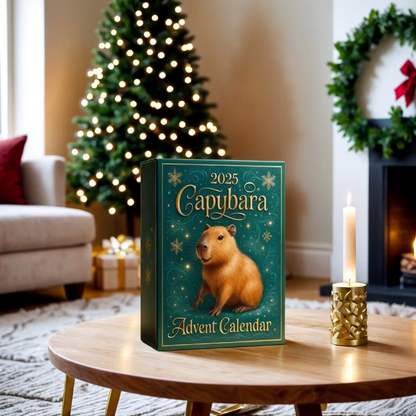 Adventskalender mit Kapibara 2025 (2D)