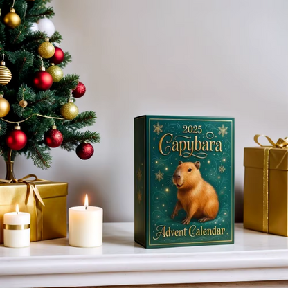 Adventskalender mit Kapibara 2025 (2D)