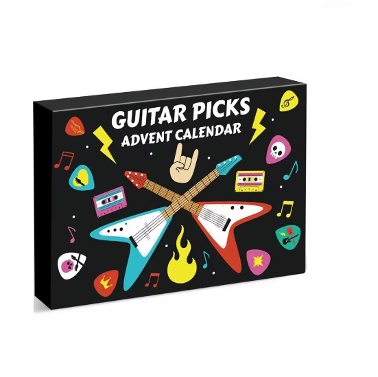 Gitarrenplektren - Adventskalender 2025
