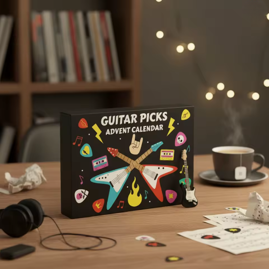 Gitarrenplektren - Adventskalender 2025