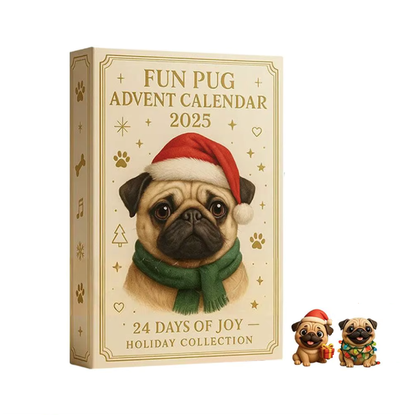 Lustiger Mops-Adventskalender 2025