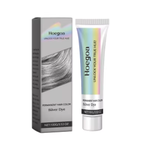 2-in-1 Natürlicher Extrakt Silberhaarfarbe