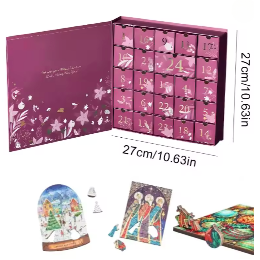 24 Tage Weihnachtsrätsel-Adventskalender