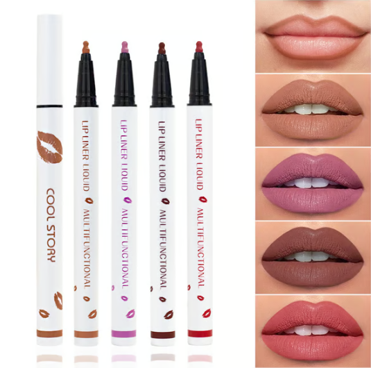 Langlebiger flüssiger Lippenkonturenstift