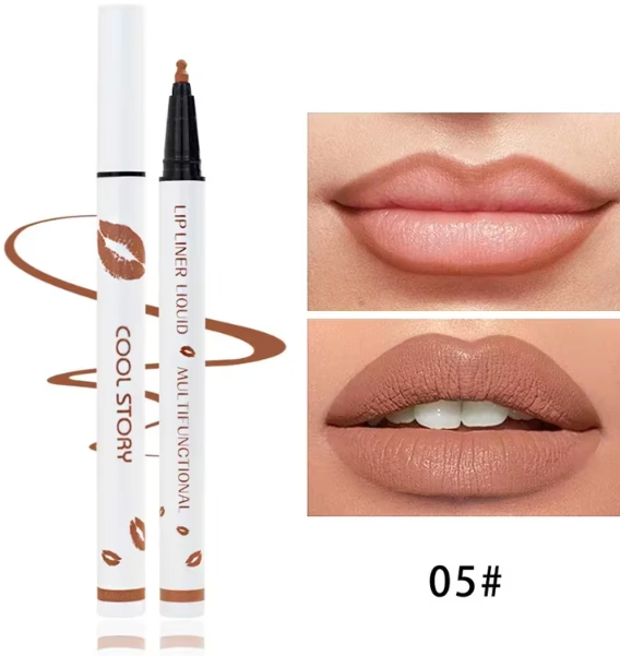 Langlebiger flüssiger Lippenkonturenstift
