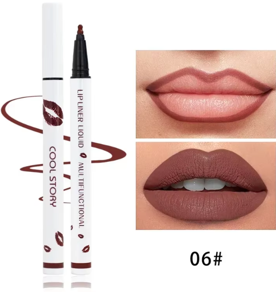 Langlebiger flüssiger Lippenkonturenstift