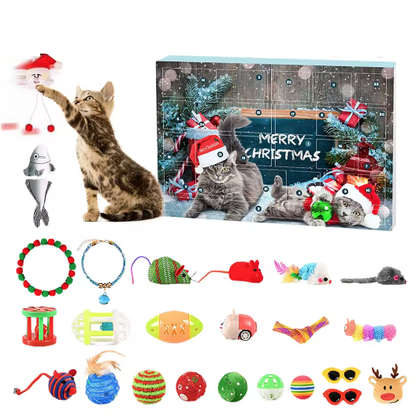 Adventskalender 2025 – Interaktives Katzenspielzeug
