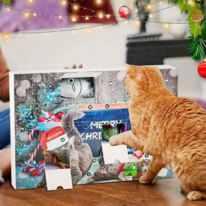 Adventskalender 2025 – Interaktives Katzenspielzeug