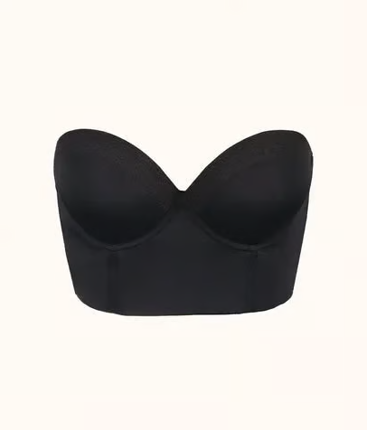 Trägerloser BH mit tiefem Rückenausschnitt