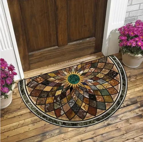 Boho-Fußmatte – rutschfest