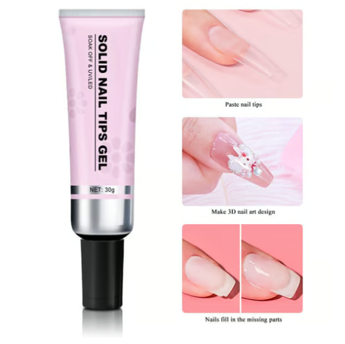 Magic Solid Nagelkleber-Set 3-in-1 Nagelkunst-Sets