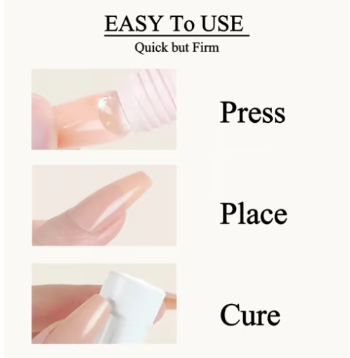 Magic Solid Nagelkleber-Set 3-in-1 Nagelkunst-Sets