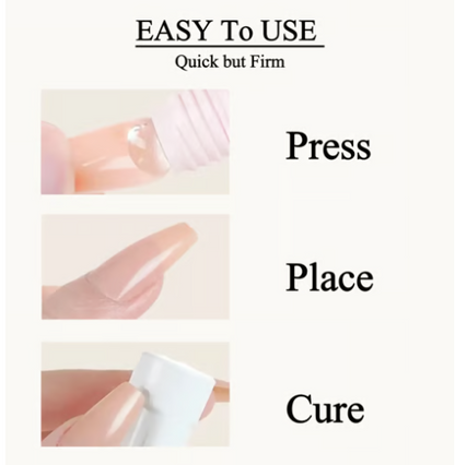 Magic Solid Nagelkleber-Set 3-in-1 Nagelkunst-Sets