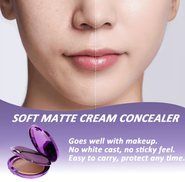 Weicher, matter Creme-Concealer