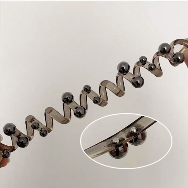 Weiche elastische Spiralhaargummis