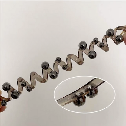 Weiche elastische Spiralhaargummis