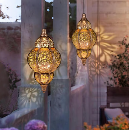 Solarleuchte im marokkanischen Stil