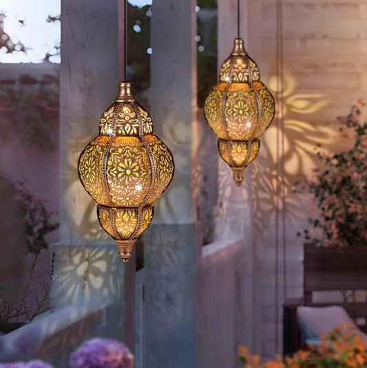 Solarleuchte im marokkanischen Stil
