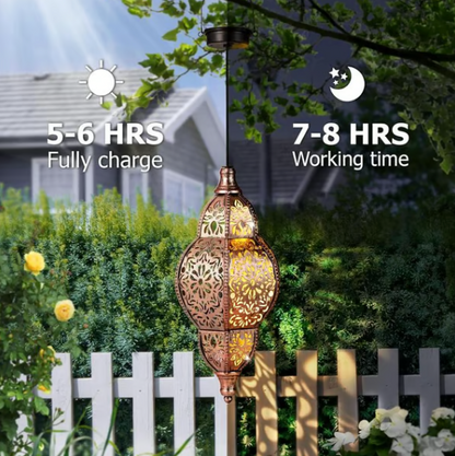 Solarleuchte im marokkanischen Stil