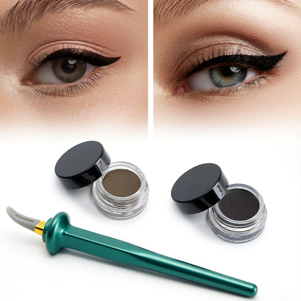 Eyeliner-Set mit Eyeliner-Creme