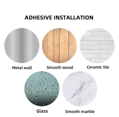 Premium Rollenhalter Edelstahl - Elegant & Kein Bohren