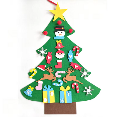 DIY Filz Weihnachtsbaum - Kinderfreundlich & Sicher