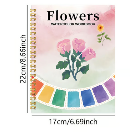 Aquarell Malbuch für Anfänger - Ruhe, Farben & Kunst