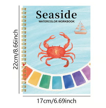 Aquarell Malbuch für Anfänger - Ruhe, Farben & Kunst