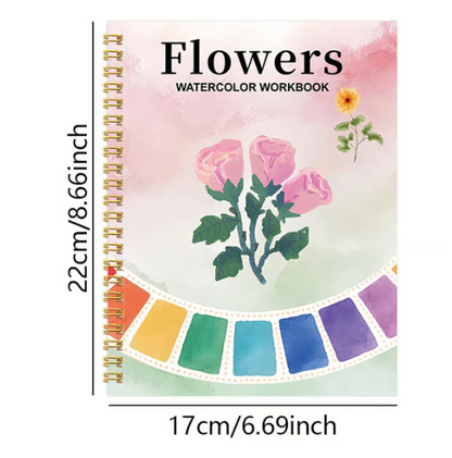 Aquarell Malbuch für Anfänger - Ruhe, Farben & Kunst