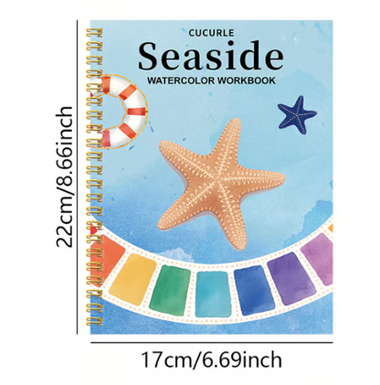 Aquarell Malbuch für Anfänger - Ruhe, Farben & Kunst