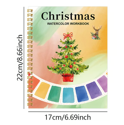 Aquarell Malbuch für Anfänger - Ruhe, Farben & Kunst