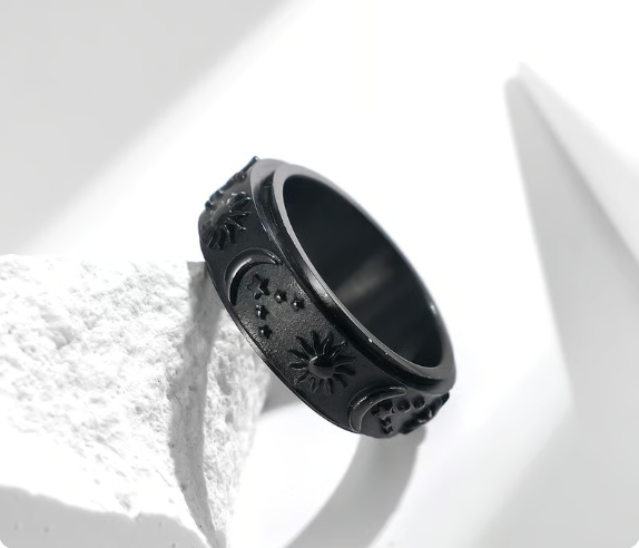 Himmel Fidget Spinner Ring