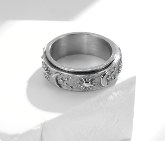 Himmel Fidget Spinner Ring